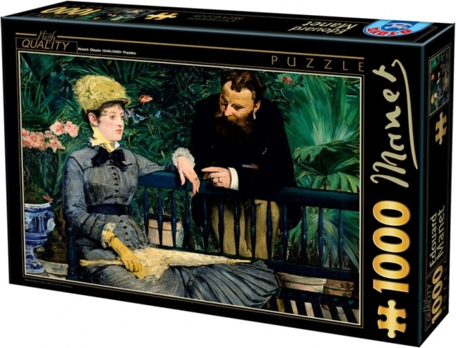 D-Toys puzzle V konzervatoři 1000 dílků