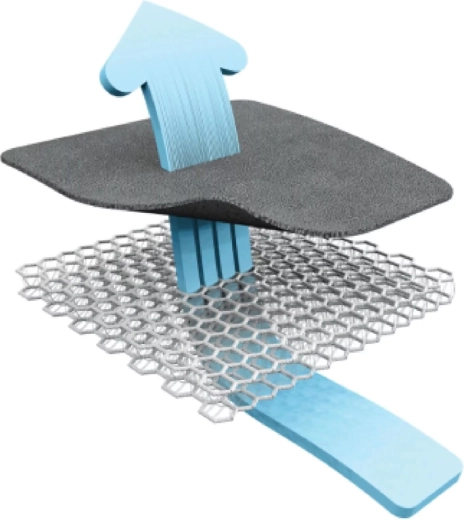 Maximální ventilace díky 3D struktuře