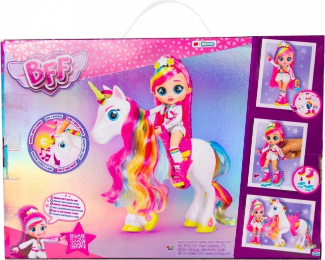 Interaktivní jednorožec se světly a zvuky