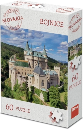Dino puzzle turistická edice Slovensko Bojnice 60 dílků