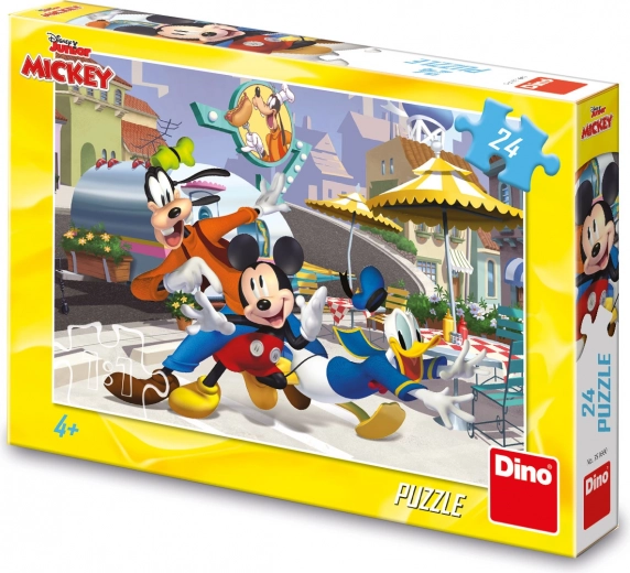 Dino puzzle Mickey a přátelé