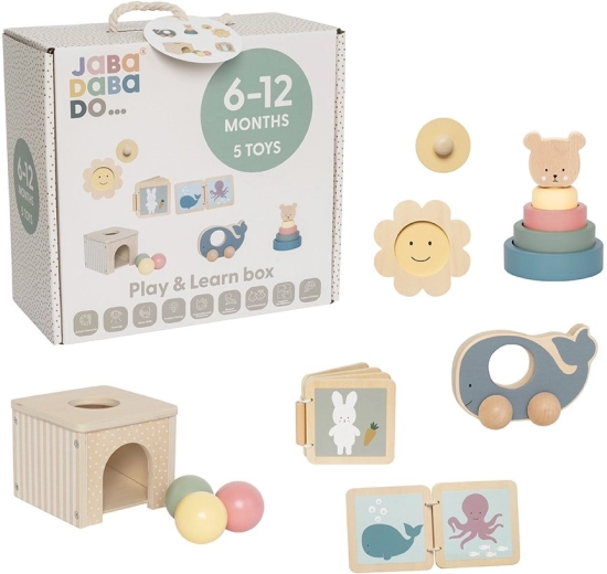 JaBaDaBaDo vzdělávací box hra a učení 6–12 m