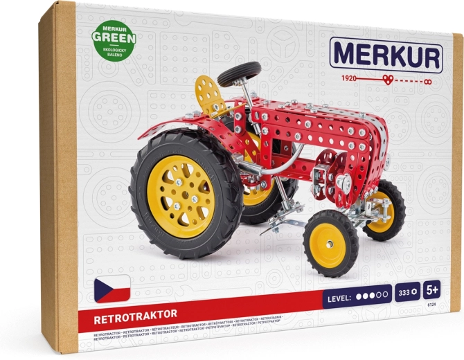 Merkur retro traktor stavebnice 333 dílků