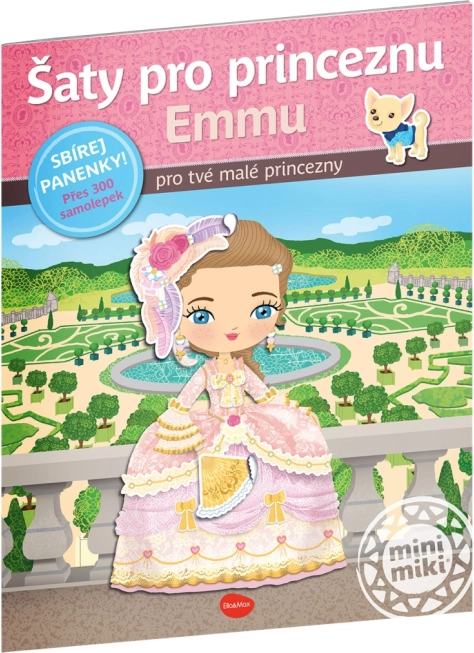 Šaty pro princeznu Emmu – kniha samolepek