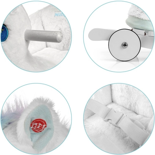 Měkoučký plyš a interaktivní ouška