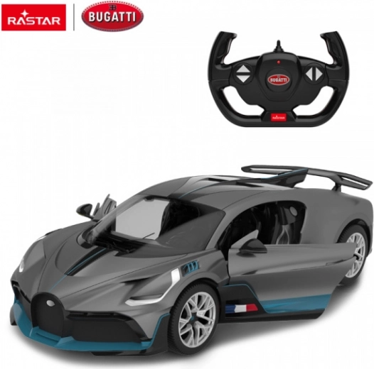 Bugatti Divo stříbrné RC auto 1:14 od Rastar