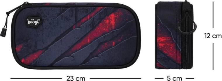 Praktické rozměry a zapínání na zip