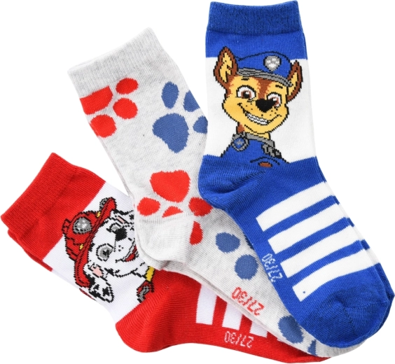 Set 6 párů dětských ponožek Tlapková patrola (Paw Patrol) – Velikost: 23-26