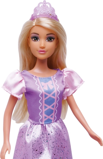 Dlouhé blond vlasy pro styling