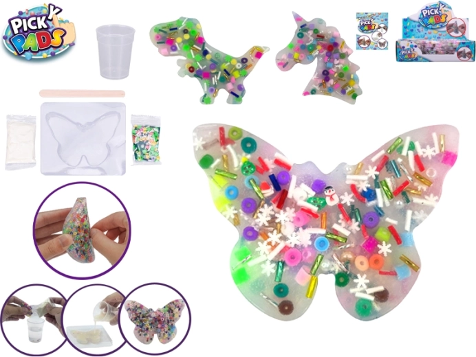Picky Pads sada na výrobu gelové podložky 8 cm