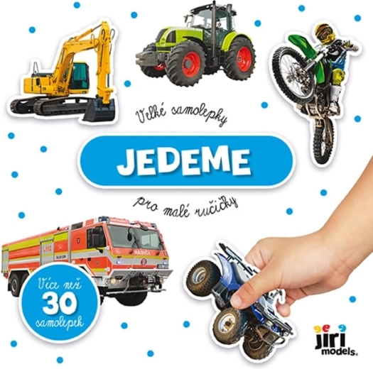 Velké samolepky pro malé ručičky jedeme!