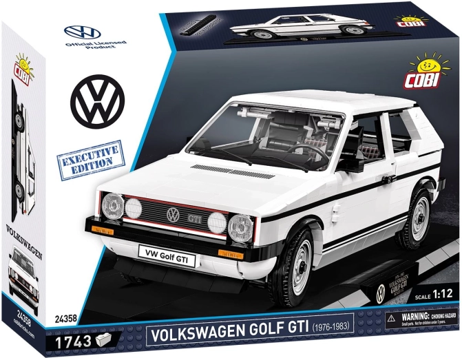 Cobi Volkswagen Golf GTI (1976–1983) executive edition stavebnice 1:12