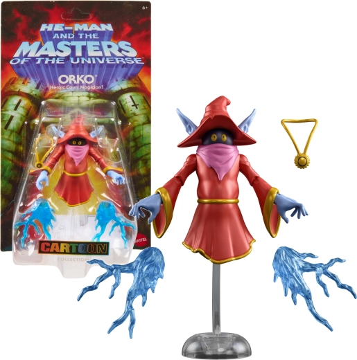 Mattel Masters of the Universe Origins figurka Orko 14 cm s příslušenstvím
