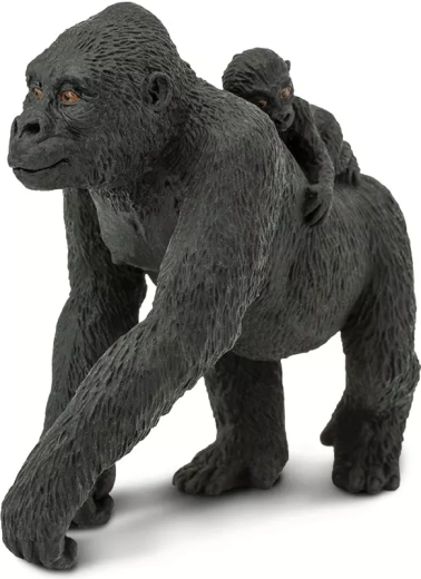 Safari Ltd. gorila nížinná s mládětem - figurka