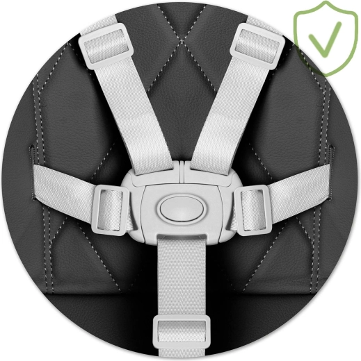 Maximální bezpečí díky 5bodovým pásům