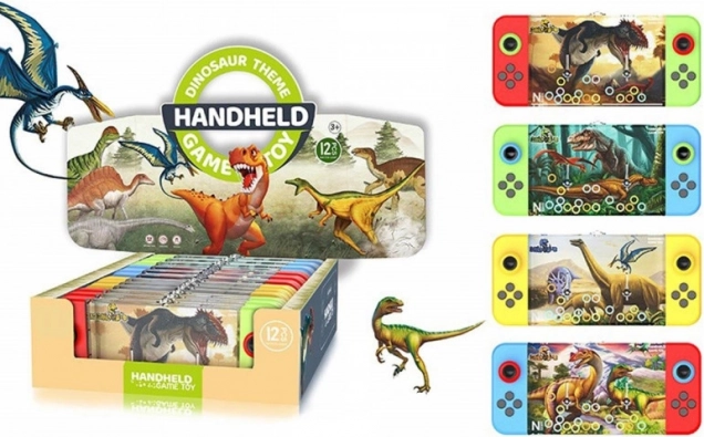 Vodní hra s dinosaury – displej 12 ks
