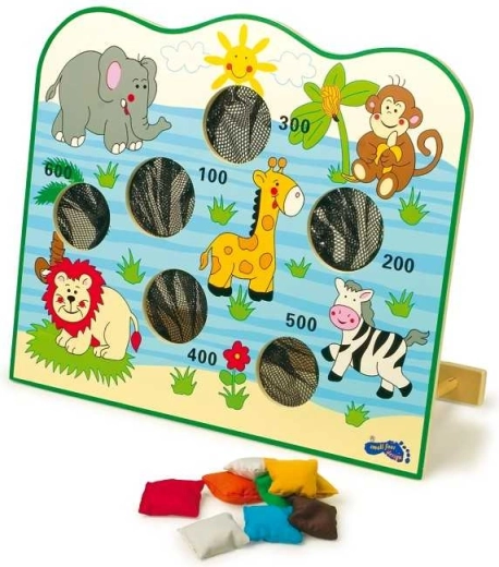 Dřevěná házecí hra Afrika