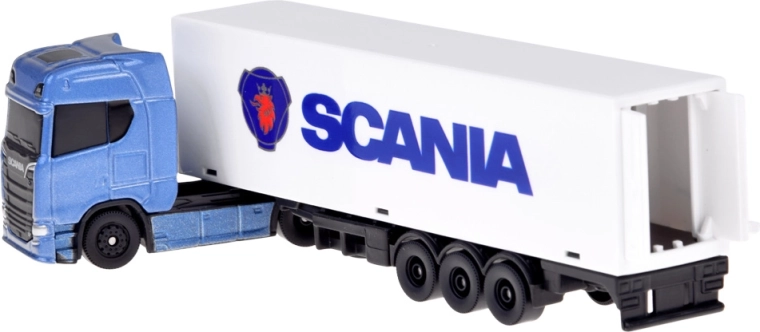 Kovová kabina a odpojitelný návěs