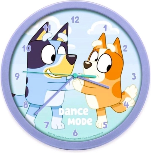 Nástěnné hodiny Bluey Dance Mode