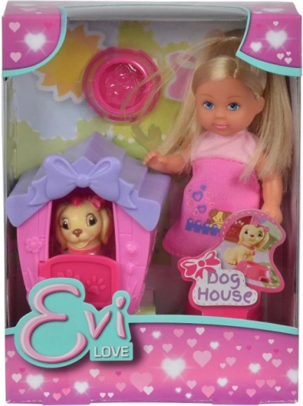 Panenka Evička s psí boudou