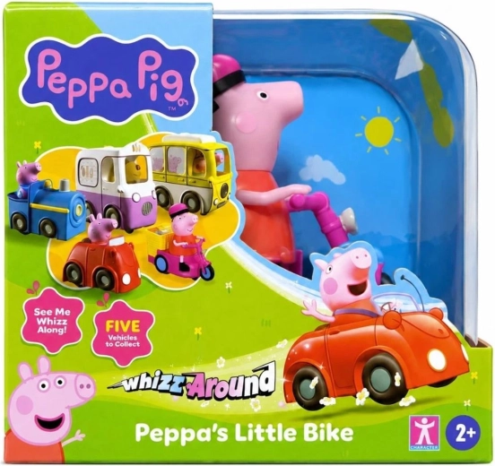 Prasátko Peppa vozítko na baterie Peppino kolo - 1 kus