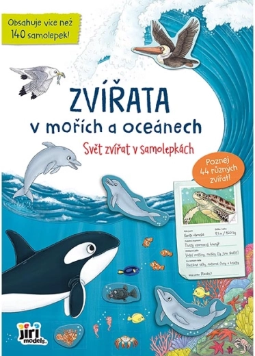 Svět zvířat v samolepkách: Zvířata v moři a oceánu