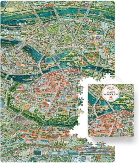 CzuCzu Puzzlove město Vratislav 1000 dílků