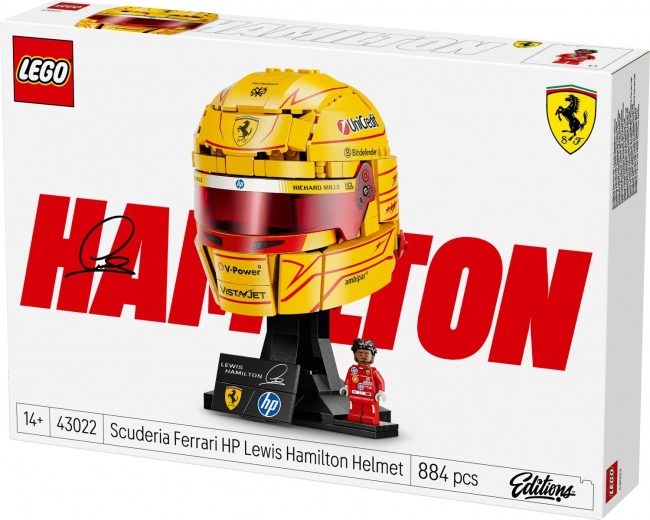 Minifigurka Lewise Hamiltona jako součást sady