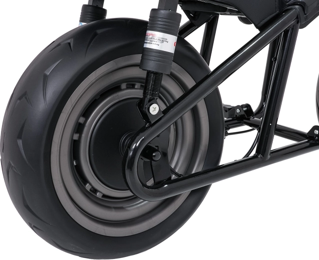 Pohodlí díky dvojitému zadnímu odpružení