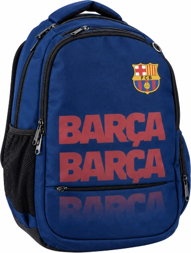 Studentský batoh FC Barcelona Barça tmavě modrý 30 l