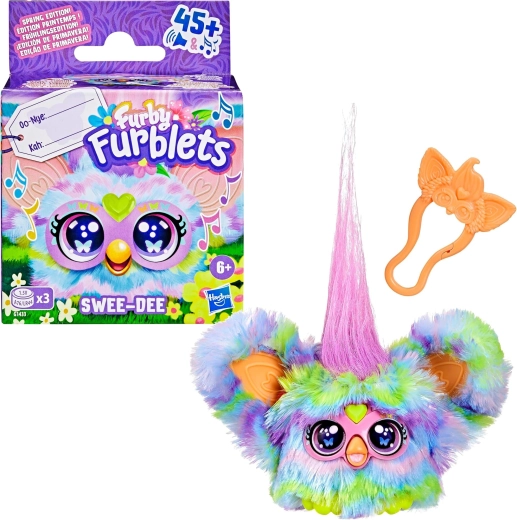Hasbro Furby Furblets Swee-Dee interaktivní plyšák 5 cm