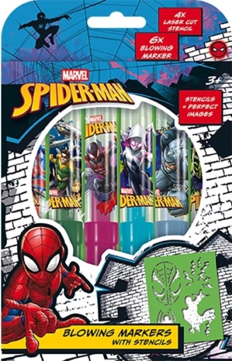 Foukací fixy Spiderman - 1 kus