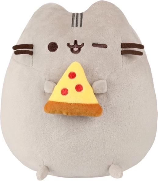 plyšák PUSHEEN s pizzou 24 cm