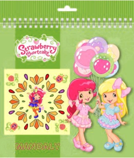 Akim omalovánky Jahůdka (Strawberry Shortcake) – mandaly