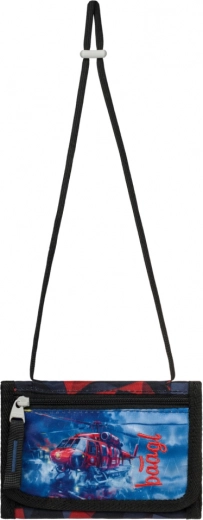 Jednopatrový penál a peněženka pro pořádek v drobnostech