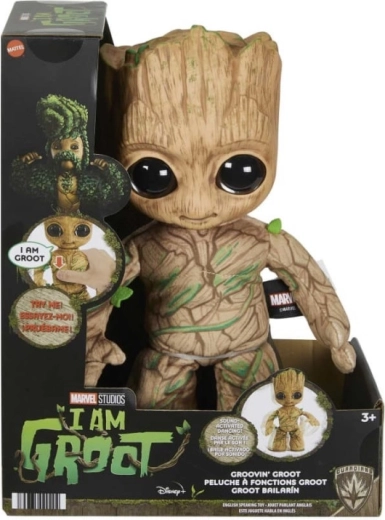 Marvel tančící plyšový Groot 28 cm