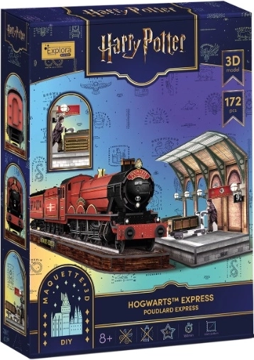 Cubic Fun Harry Potter hogwarts express 3D puzzle