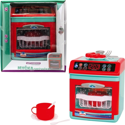 Interaktivní dětská myčka nádobí Moje domácnost