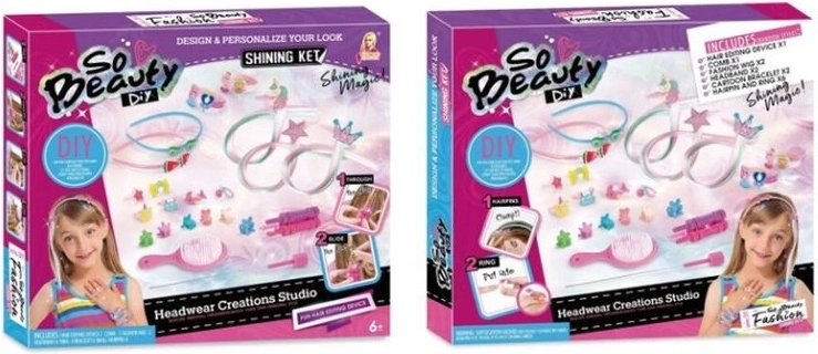 So Beauty DIY studio na výrobu vlasových doplňků