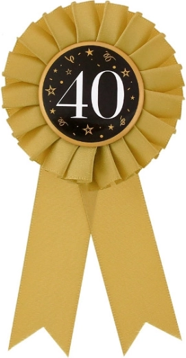 Jubilejní narozeninová kokarda 40
