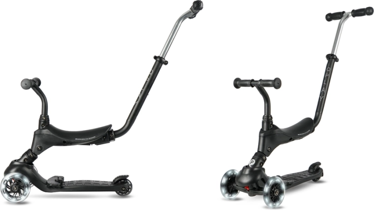 LED přední kola a nastavitelná T-ručka