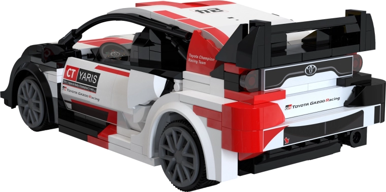 Detailní rally design s tištěnými díly