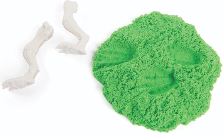 Formování, otisky a stopy v kinetickém písku