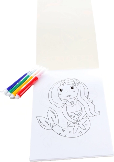 Včetně 4 barevných fixů