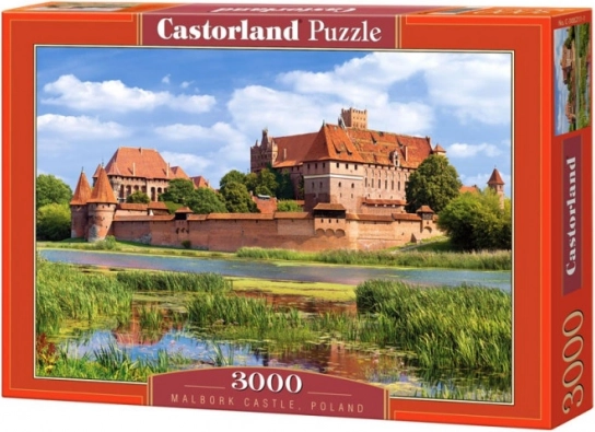 Puzzle 3000 dílků CASTORLAND malbork, polsko