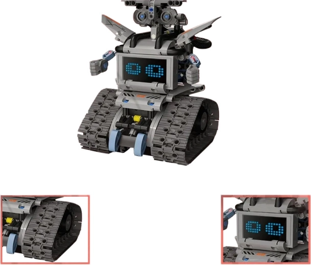 Dálkové ovládání a plynulý pohyb na pásech