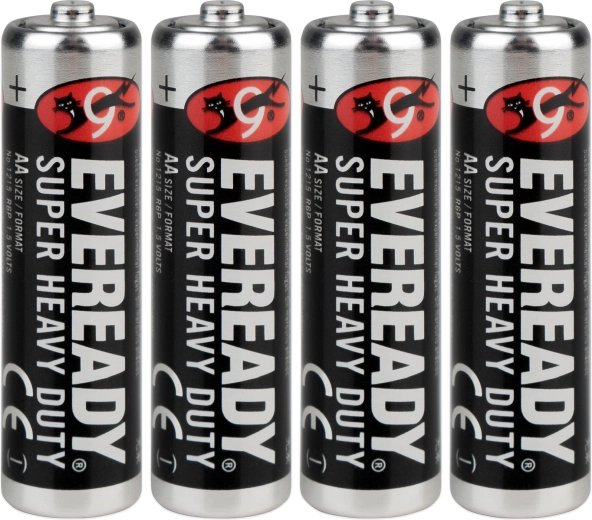 Energizer Eveready super heavy duty AA (R6) 4 ks