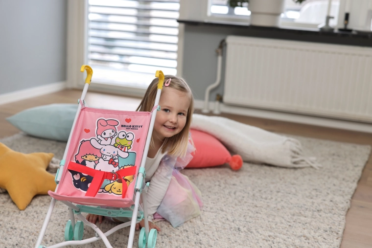 Hello Kitty motiv, který děti milují