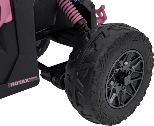 Měkká EVA kola a odpružení pro pohodlí