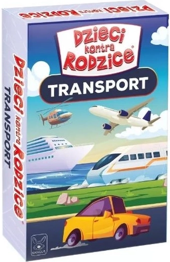 Dzieci kontra Rodzice: transport – rodinná kvízová hra